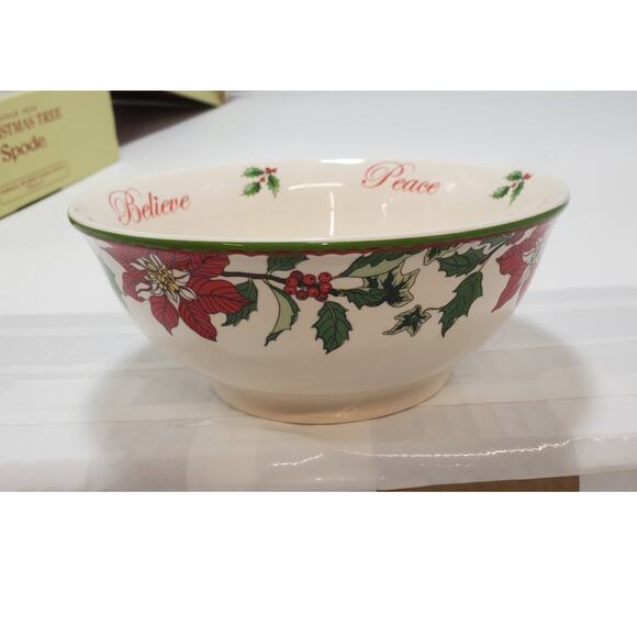 Spode Christmas Tree 2014 Annual Revere Candy Bowl 6 inches PRE-OWNED IOB - Picture 7 of 10